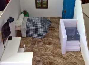 La mia camera ideale: plastici realizzati dalla terza B